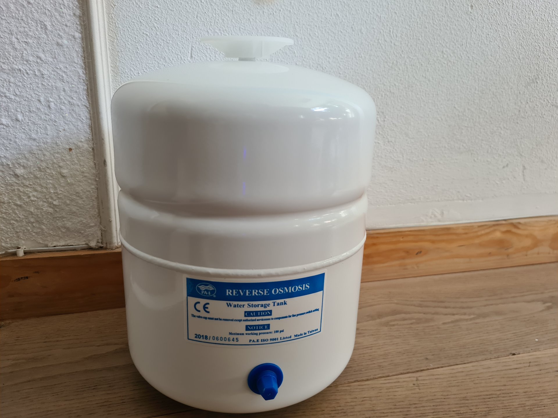 Watertank 6: Compacte Opslagtank voor Omgekeerde Osmose