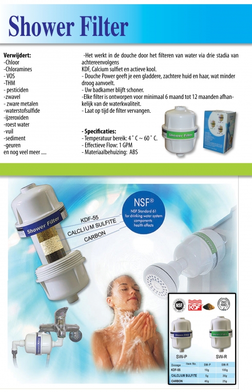 Douchefilter: Voor een Gezonde Huid en Stralend Haar