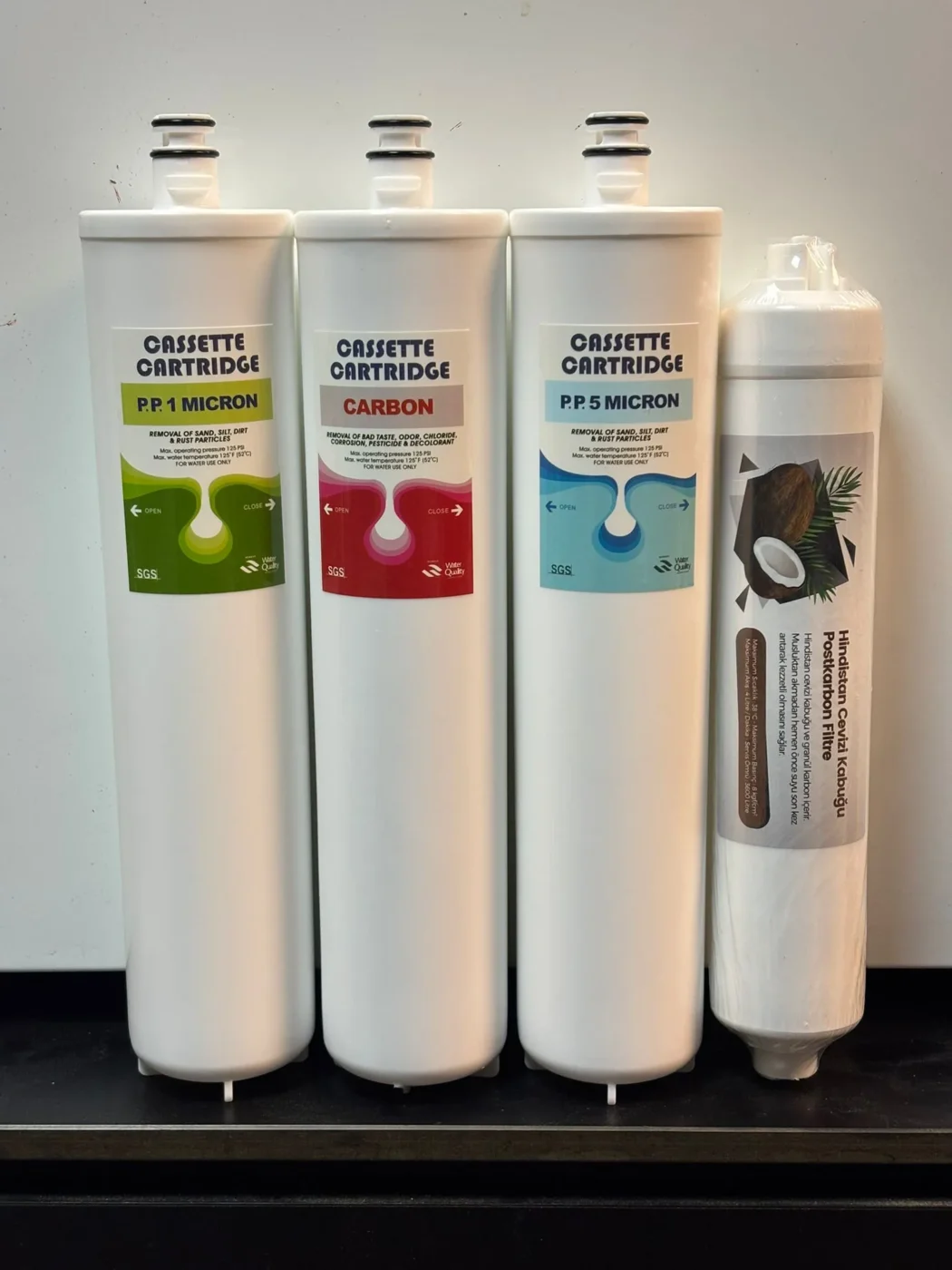 Quick Chance Filters Complete 5-Delige Set voor Compact Modellen