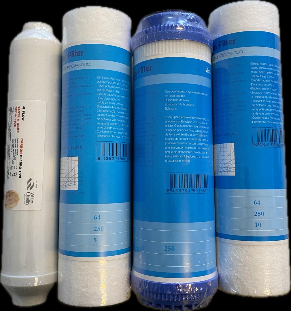 Standard Filters 5-Delige Filterset voor RO-Osmosesystemen