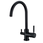 Esla 3-in-1 Keukenmengkraan Mat Zwart of Nikkel RVS