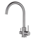 Esla 3-in-1 Keukenmengkraan Mat Zwart of Nikkel RVS