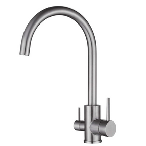 Esla 3-in-1 Keukenmengkraan Mat Zwart of Nikkel RVS