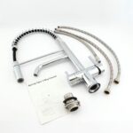 Driewegkraan DG-KS3301D-CR Hoogwaardig Veertype met Filterfunctie