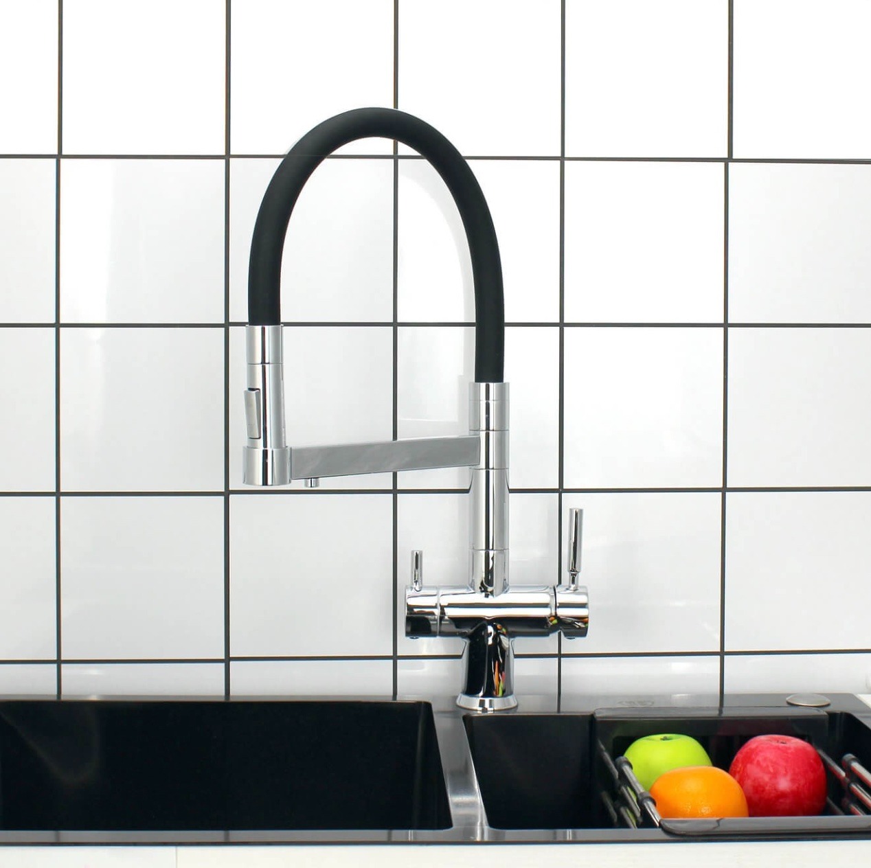 Driewegkraan DG-KS3302A-Cr