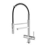 Veertype 3-weg Keukenkraan DG-KS3301C-CR