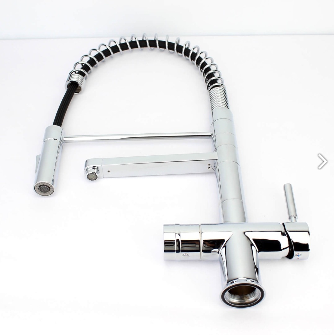 Veertype 3-weg Keukenkraan DG-KS3301C-CR